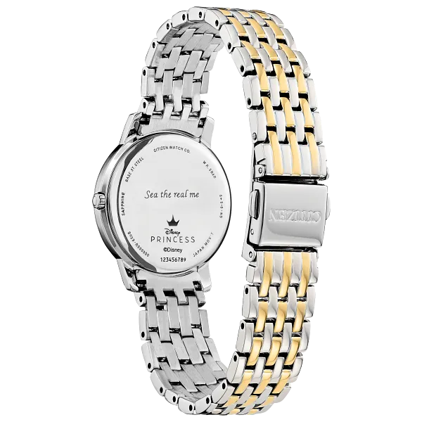 Au Maison Ariel Diamond Blue Dial Stainless Steel Bracelet EX1499-50W