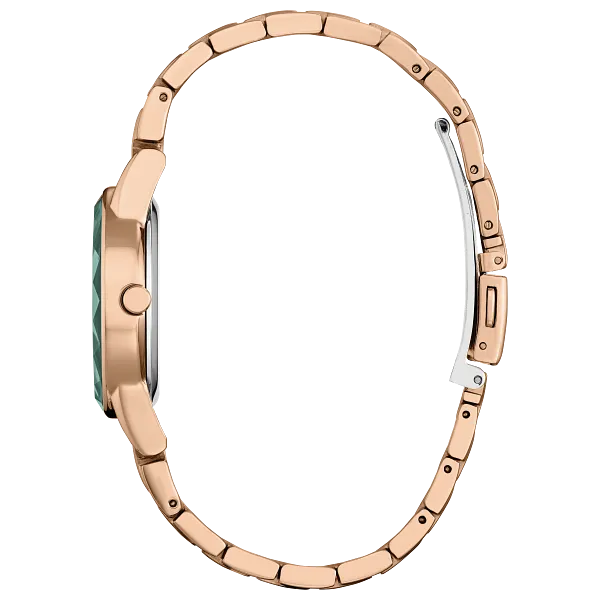 Au Maison Ariel Green Dial Stainless Steel Bracelet GA1073-63W