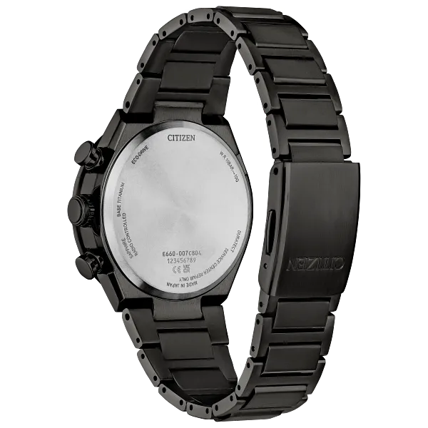 Au Maison ATTESA Blue Dial Super Titanium With DLC Coating Bracelet CB5967-66L