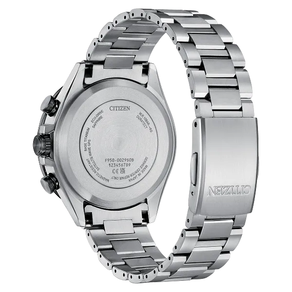 Au Maison ATTESA Gray Dial Super Titanium Bracelet CC4058-67X