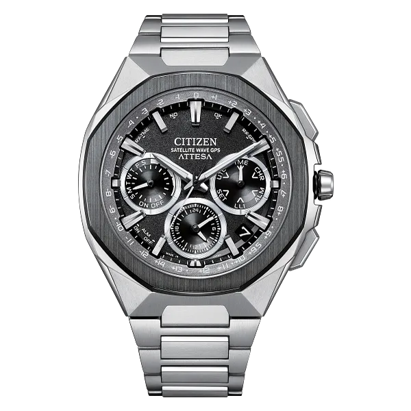 au maison ATTESA Gray Dial Super Titanium Bracelet CC4104-53E