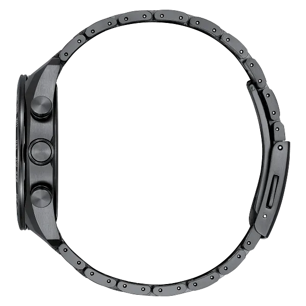 Au Maison ATTESA HAKUTO-R Black Dial Super Titanium Bracelet AT8287-62E