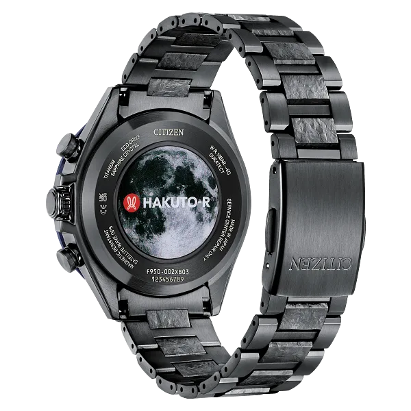 Au Maison ATTESA HAKUTO-R Black Dial Super Titanium With DLC Coating Bracelet CC4067-66E