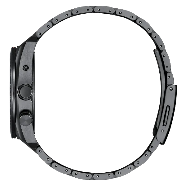 Au Maison ATTESA HAKUTO-R Black Dial Super Titanium With DLC Coating Bracelet CB0285-63E