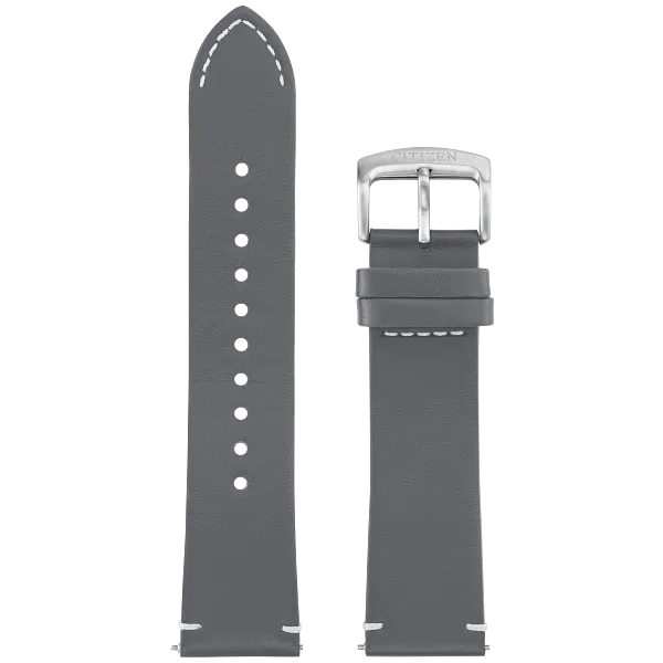 au maison Gray Leather Strap (22mm) Dial 59-0032H-02