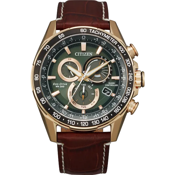 au maison PCAT Green Dial Leather Strap CB5919-00X au maison PCAT Green Dial Leather Strap CB5919-00X