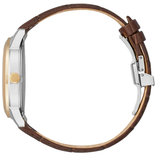 Au Maison Rolan Navy Dial Leather Strap AW0096-06L