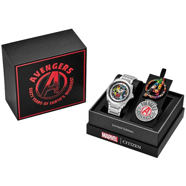 Au Maison Avengers Multiple Dial Stainless Steel Bracelet AW2080-64W