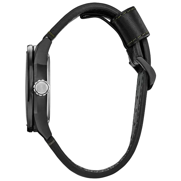 Au Maison Avion Green Dial Leather Strap AW1735-03X