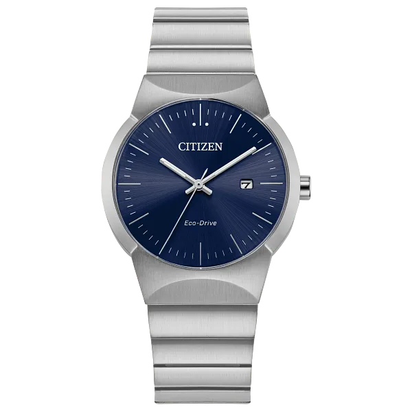 au maison Axiom Blue Dial Stainless Steel Bracelet EW2670-53L