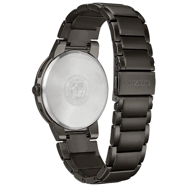 Au Maison Axiom - Men's Eco-Drive BJ6517-52E Steel Solar Watch