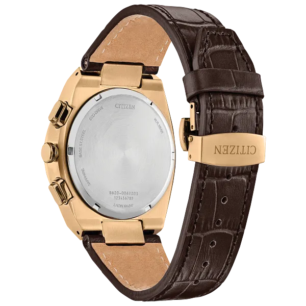 Au Maison Axiom SC Black Dial Leather Strap CA4583-01E