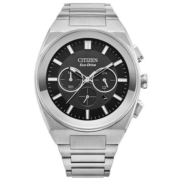 au maison Axiom SC Black Dial Stainless Steel Bracelet CA4580-50E