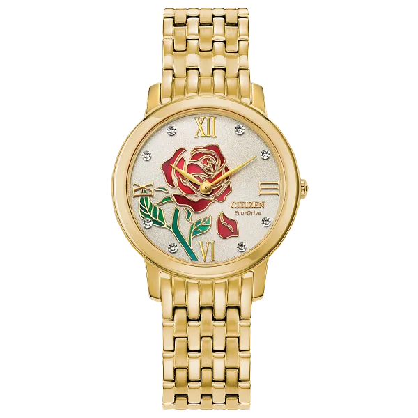 au maison Belle Diamond Champagne Dial Stainless Steel Bracelet EX1492-59W