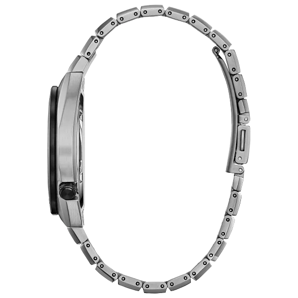 Au Maison Black Panther Black Dial Super Titanium Bracelet AW1668-50W