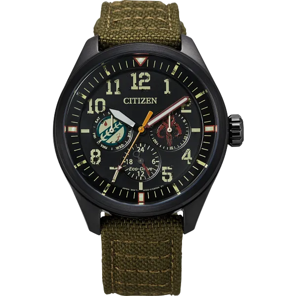 au maison Boba Fett Black Dial CORDURA® Strap BU2058-00W