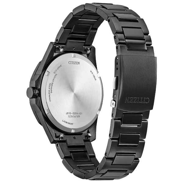 Au Maison Brycen Black Dial Stainless Steel Bracelet AW1855-52E