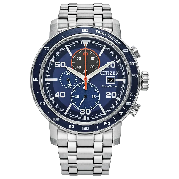 au maison Brycen Blue Dial Stainless Steel Bracelet CA0850-59L