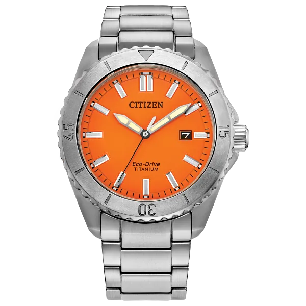au maison Brycen Orange Dial Super Titanium Bracelet AW1840-50X