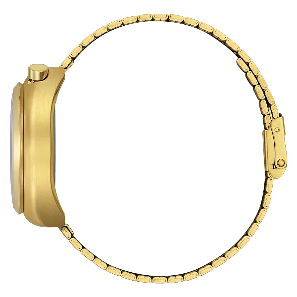 Au Maison C-3PO Gold-Tone Dial Stainless Steel Bracelet AN3662-51W