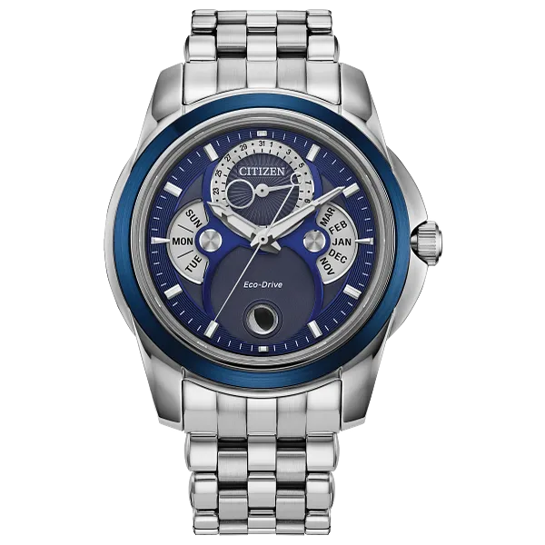 au maison Calendrier Blue Dial Stainless Steel Bracelet BU0088-51H