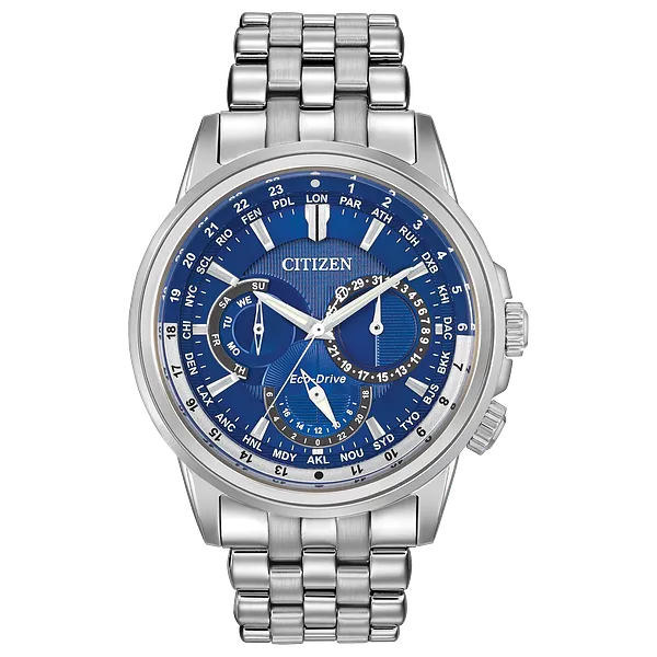 au maison Calendrier - Men's Eco-Drive BU2021-51L Water Resistant Watch