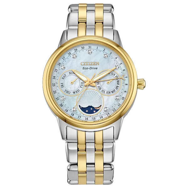 au maison Calendrier White Dial Stainless Steel Bracelet FD0004-51D