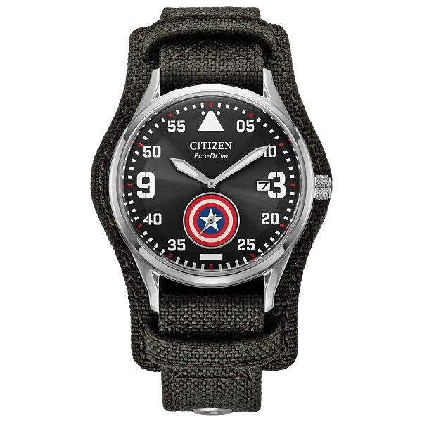 au maison Captain America Forever Black Dial CORDURA® Strap BV1140-00W