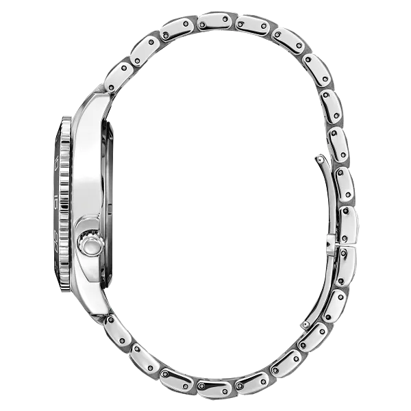 Au Maison Carson Blue Dial Stainless Steel Bracelet FE6160-57L