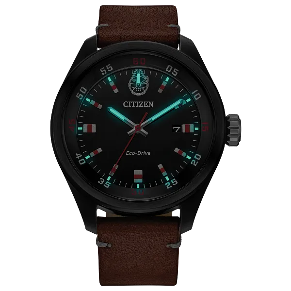 Au Maison Chewbacca Black Dial Leather Strap AW5008-06W