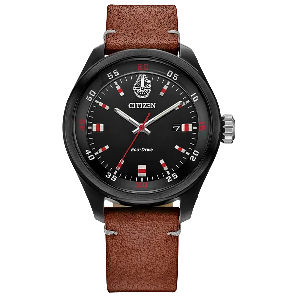 au maison Chewbacca Black Dial Leather Strap AW5008-06W