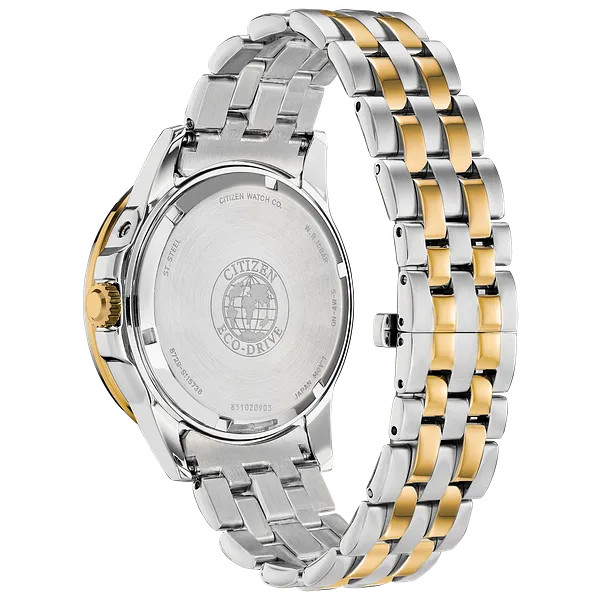 Au Maison Citizen Calendrier Moonphase Men's Eco-Drive Blue Dial Watch