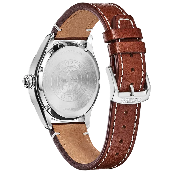 Au Maison Citizen Chandler Military Eco-Drive Blue Dial Watch