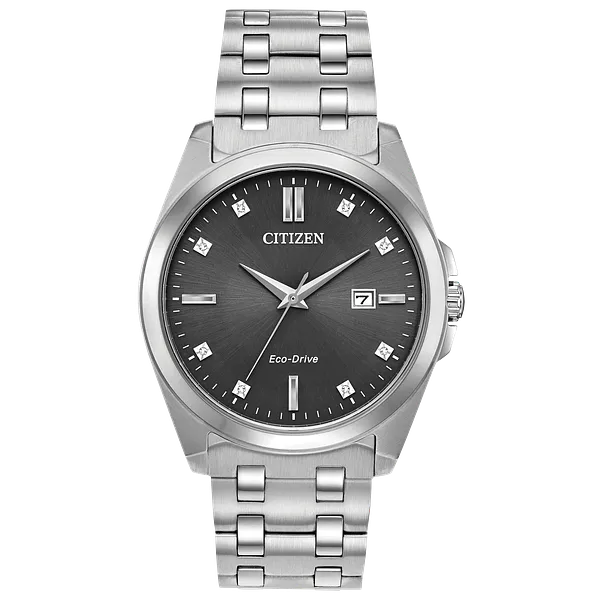 au maison Citizen Corso Eco-Drive Gray Dial Stainless Steel Watch