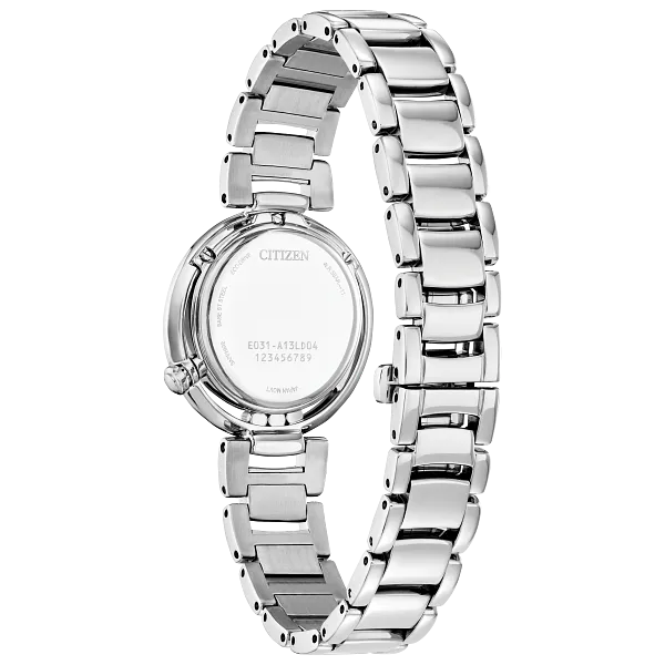 Au Maison Citizen L Arcly Blue Dial Stainless Steel Bracelet EM1110-56N