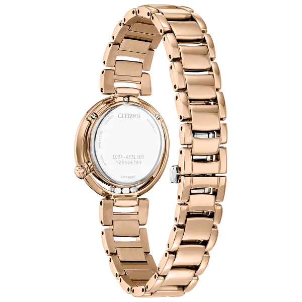 Au Maison Citizen L Arcly Green Dial Stainless Steel Bracelet EM1113-58Y