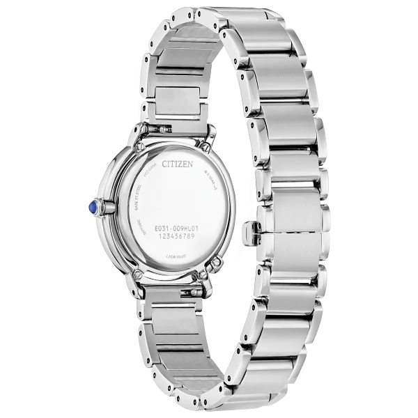 Au Maison Citizen L Arcly Red Dial Stainless Steel Bracelet EM1091-67X