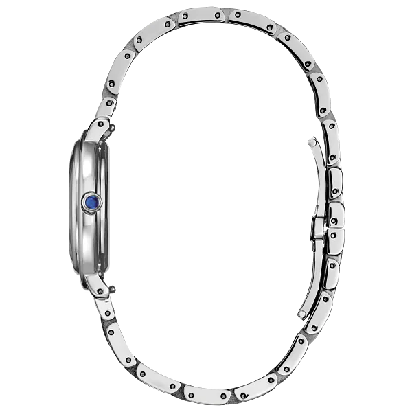 Au Maison Citizen L Arcly Red Dial Stainless Steel Bracelet EM1091-67X