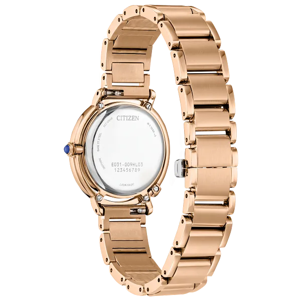 Au Maison Citizen L Arcly White Dial Stainless Steel Bracelet EM1098-68D