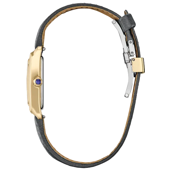 Au Maison Citizen L Bianca Gold-Tone Dial Apple Leather Strap EW5622-09P