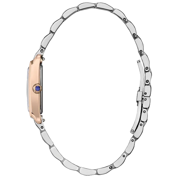 Au Maison Citizen L Bianca Pink Dial Stainless Steel Bracelet EW5624-54Y