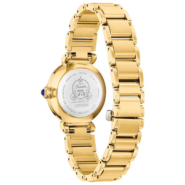 Au Maison Citizen L Cinderella 75th Anniversary Blue Dial Stainless Steel Bracelet EM1068-69W