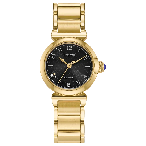 au maison Citizen L Mae Black Dial Stainless Steel Bracelet EM1132-88H