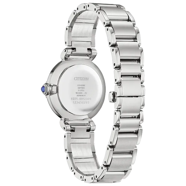 Au Maison Citizen L Mae Light Blue Dial Stainless Steel Bracelet EM1060-52N