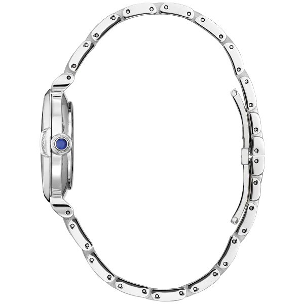 Au Maison Citizen L Mae Light Blue Dial Stainless Steel Bracelet EM1060-52N