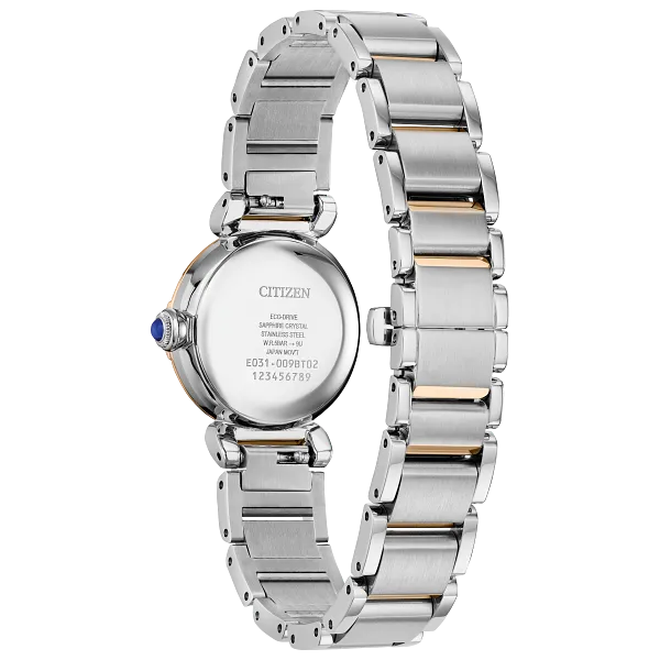 Au Maison Citizen L Mae White Dial Stainless Steel Bracelet EM1136-87D