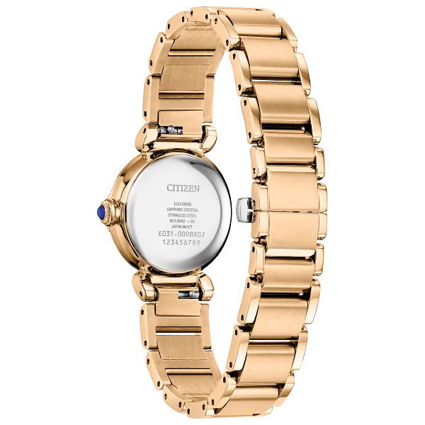 Au Maison Citizen L Mae White Dial Stainless Steel Bracelet EM1123-89D