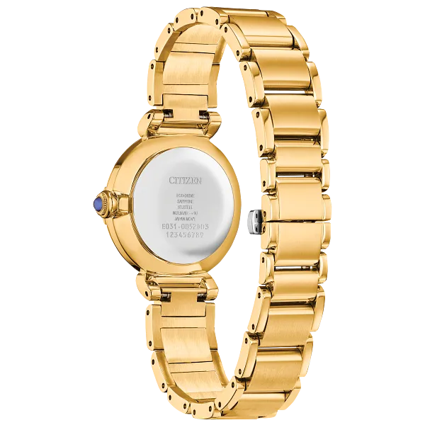 Au Maison Citizen L Mae White Dial Stainless Steel Bracelet EM1062-57D