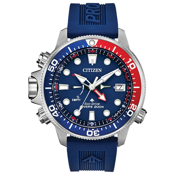 au maison Citizen Promaster Aqualand Eco-Drive Blue Dial Watch