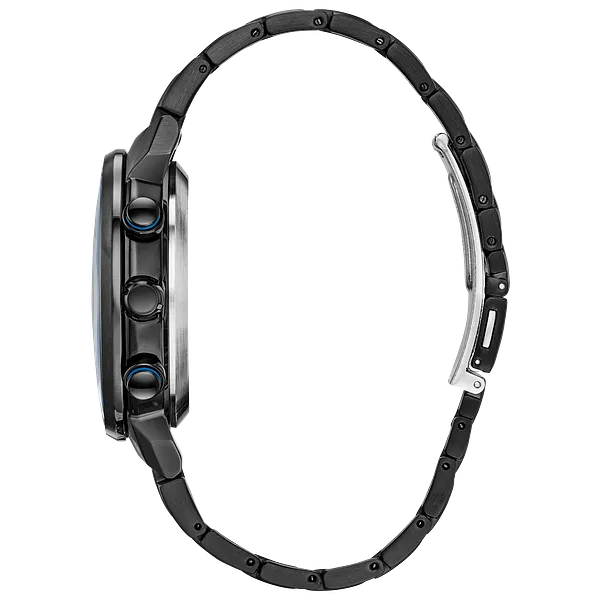 Au Maison Citizen Satellite Wave GPS Freedom Black Dial Watch